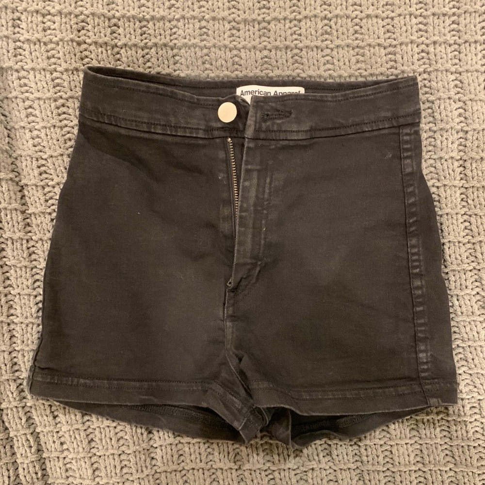 American Apparel high waisted shorts